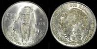 Mexico 100 Pesos 1978 Mexico ESTADOS UNIDOS MEXICANOS Silver 1978 Mo  UN... 27.00 US$  +  5.00 US$ shipping