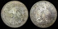 Mexico 50 Centavos 1917 Mexico ESTADOS UNIDOS MEXICANOS Silver 1917  XF ... 40.00 US$  +  5.00 US$ shipping