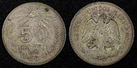 Mexico 50 Centavos 1920 Mexico ESTADOS UNIDOS MEXICANOS Silver 1920  KM#... 15.00 US$  +  5.00 US$ shipping
