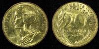 France 20 Centimes 1963 FRANCE Aluminum-Bronze 1963  UNC KM# 930 (27 400... 4.95 US$  +  5.00 US$ shipping