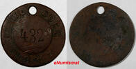 Token Ukraine Railway (ca.1920's) Cherkassy Region Bobrinskoe Smela town (8592) -
