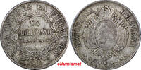  1872 Bolivia Silver 1872 PTS FE Boliviano ERROR LEGEND XF .Toning SCARC... 1,349.76 元  ＋  134.98 元 运费