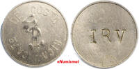  Token CAFE DE Costa Rica  Countermark '' HRV''  27mm XF Condition (4356)  121.48 元  ＋  134.98 元 运费