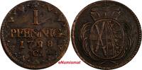  1 Pfennig 1799 Germany SAXONY-ALBERTINE 1799  OVERDATE 1780 VF KM# 1000... 404.93 元  ＋  134.98 元 运费