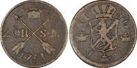 Ore 1751 SWEDEN COPPER Adolf Frederick 1751 2 Ore S.M.Mintage353,000 SC... 168.72 元  ＋  134.98 元 运费