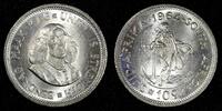  10 Cents 1964 South Africa Silver 1964  Jan van Riebeeck GEM BU KM# 60 ... 25.00 US$  +  5.00 US$ shipping