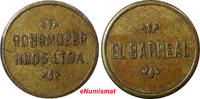  TOKEN COSTA RICA EL BARREAL ROHRMOSER HNOS LTD COFFEE  XF R-SJS 34 (3400)  15.00 US$  +  5.00 US$ shipping