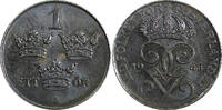  1 &Ouml;re 1948 Sweden Gustaf V Iron 1948  Unc KM# 810 (21 872) Uncertified 6.00 US$  +  5.00 US$ shipping