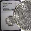 100 Francs Morocco Mohammed V Silver AH1372 1953 NGC MS63 Y# 52 (042) -