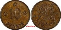 Finland 10 Penniä Finland Copper 1930 10 Penniä aUNC Condition KM# 24 (17 472) -