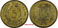 Finland 5 Markkaa Finland Aluminum-Bronze 1938 S KM# 31 (18 185) -