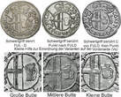Fulda Abtei 4 Pfennige 1724 78-411 Constantin von Buttlar 1714-1726 Schön 10 . 950.0559.13 F-VF beachte Foto