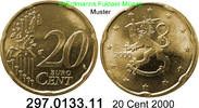 Finnland 20 Cent *109 KM102 . 297.0133.11 -