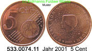 Niederlande 5 Cent 5 Cent . 533.0074.11 -