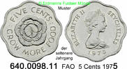 Seychellen 5 Cents *18 KM18 FAO Kohlkopf . 640.0098.11 -