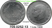 Türkei 1 Lira *409a KM889a.1 -- 8 Gramm . 709.0252.13 -