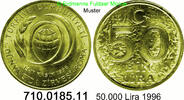 Türkei 50 Bin Lira 50000 Lira *583 KM1050 FAO World Food Summit . 710.0185.11 -