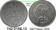 Westafrikanische Staaten WAS 100 Francs *15 KM4 . 742.0157.11 -
