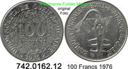 Westafrikanische Staaten WAS 100 Francs *15 KM4 . 742.0162.12 -