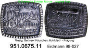Fulda Niesig Medaille Anstecker Erdmann 98-028 Gerloser Häuschen . 951.0675.11 -