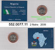 Nigeria 2 Naira Blister . 552.0077.11 -