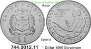 Samoa West Samoa 1 Dollar = 1 Tala *8 KM8 Stevenson . 744.0012.11 -