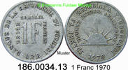 Burundi 1 Franc *26 KM18 . 186.0034.13 -