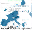 Luxemburg 3,88 Euro Kursmünzensatz 2003 476.0651.55 -