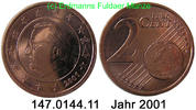 Belgien 2 Cent 2 Cent . 147.0144.11 -