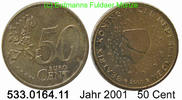 Niederlande 50 Cent 50 Cent . 533.0164.11 -