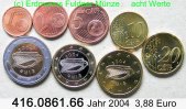 Irland 3,88 Euro Kursmünzensatz lose . 416.0861.55 -
