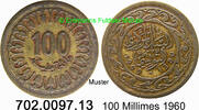 Tunesien 100 Millimes *207 KM309 . 702.0097.13 -