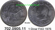 Tunesien 1 Dinar *243 KM304 FAO . 702.0905.11 -