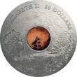 World Coins 2017 Cook Islands 20$ Mars The Red Planet Meteorites 3 Oz Silver Coin PCGS MS70