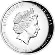 World Coins 2012 Australia 1$ Lunar Series II Year Of The Dragon High Relief 1oz Silver Coin