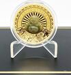World Coins  Tuvalu 2021 100 $ Laughing Buddha Laughing Buddha with Jade 1 oz Gold Coin PERTH
