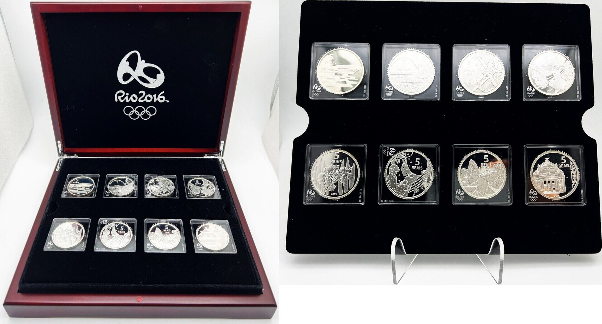 ブラジル 1レアル リオオリンピック2016 16枚セット World Coins 2016 Brazil 5R Olympic Games RIO Sets Limited Edition