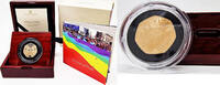 European Coins Great Britain UK 2022 50p 50 Years of Pride LGBTQ+ Gold Proof PIEDFORT Coin -