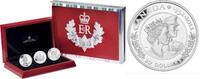 Canada Coins 2012 $ Canada $20 Queen's Diamond Jubilee 60th Anniv. Set 3 - Coin 1 oz Silver -