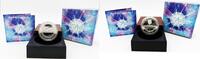 World Coins Australia 1$ Treasures of Australia Diamonds 1 oz Silver Proof Locket Coin -