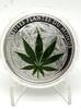 Benin 1000 Francs Plants of the World CANNABIS MARIHUANA Silver Coin -