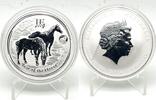 1$ 2014 Australia Year of the HORSE Lunar Series II 1 oz Silver Coin Lion Privy 