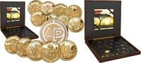 World Coins African Pride 13 Nation 13 Gold Proof Coin Coins Collection Wild Nature -