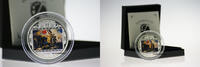 Cook Islands 20$ Masterpieces of Art Liberty Leading People Delacroix 3 oz Silver Coin -