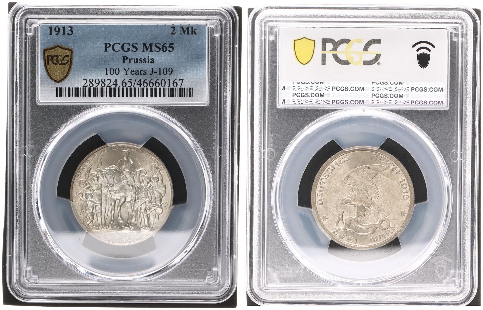 Prussia 2 Mark Preußen 1913 A Der König rief (Befreiungskriege gegen