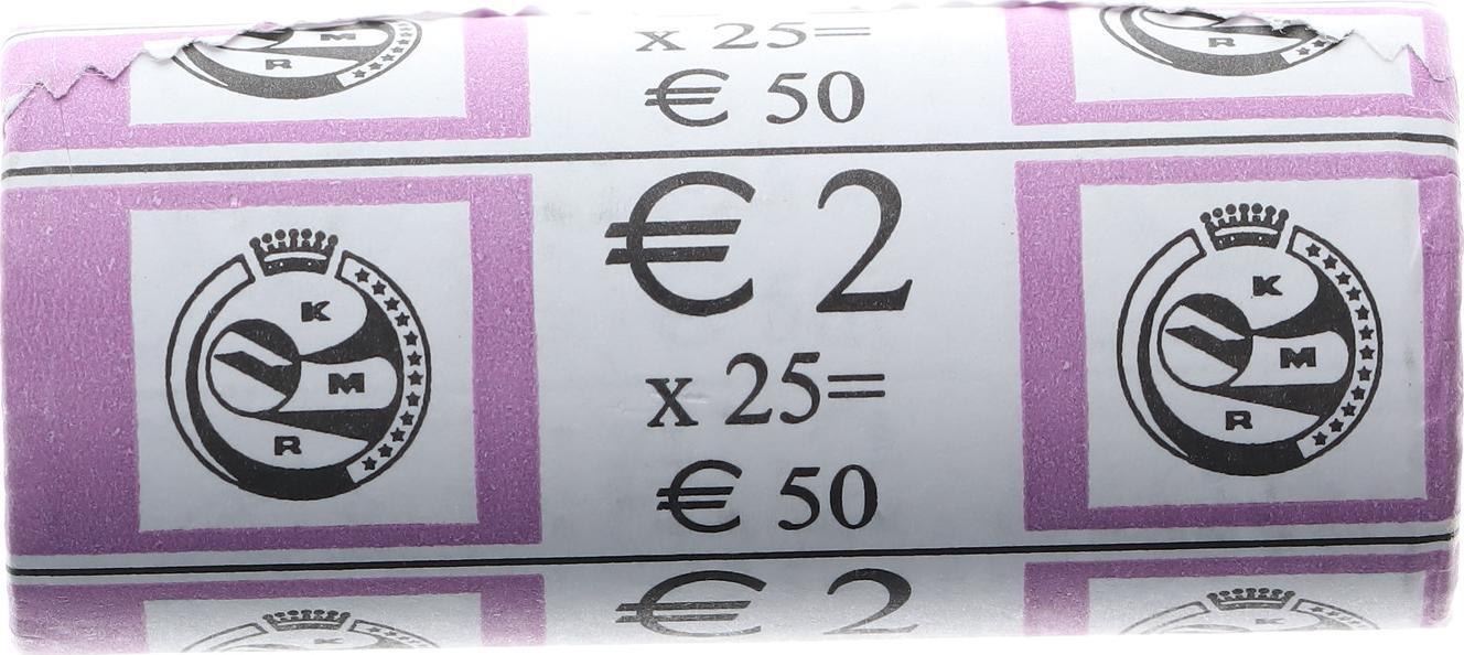 Belgien 2 Euro Rolle 2009 Louis Braille Kursmünzen BU (MS65-70) | MA-Shops