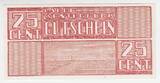 Netherlands 1944 Niederlande/ Lager Westerbork 25 Cent Gutschein GEM UNC