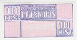 Netherlands 1944 Niederlande/ Lager Westerbork 10 Cent Gutschein GEM UNC