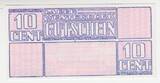 Netherlands 1944 Niederlande/ Lager Westerbork 10 Cent Gutschein GEM UNC