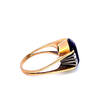 585 Gold Ring mit Amethyst und Diamanten, 5,6g, Ringgröße 53-54 Sehr gut sehe Fotos und Video
